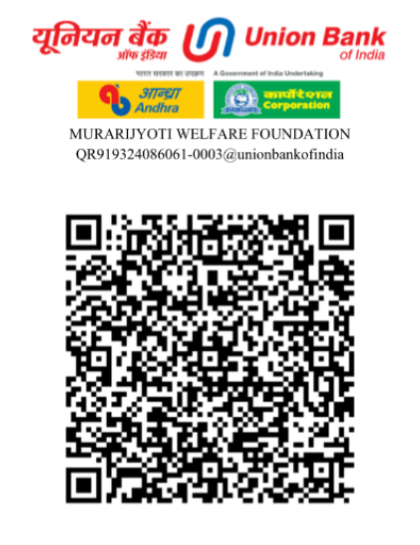 UPI QR code for Murarijyoti Welfare Foundation — QR919324086061-0003@unionbankofindia